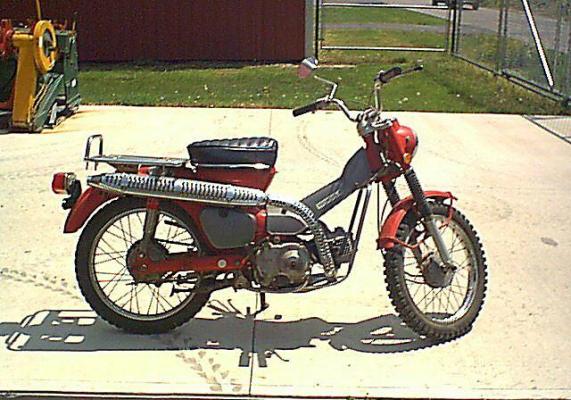 1971 Honda trail 90 parts #2