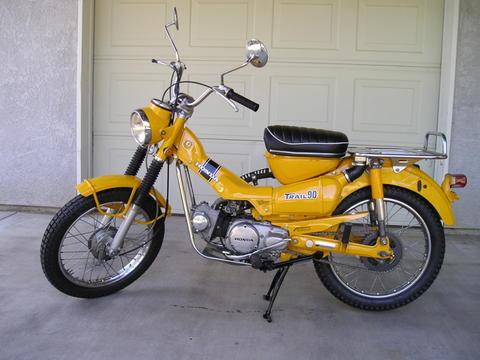 History honda trail 90